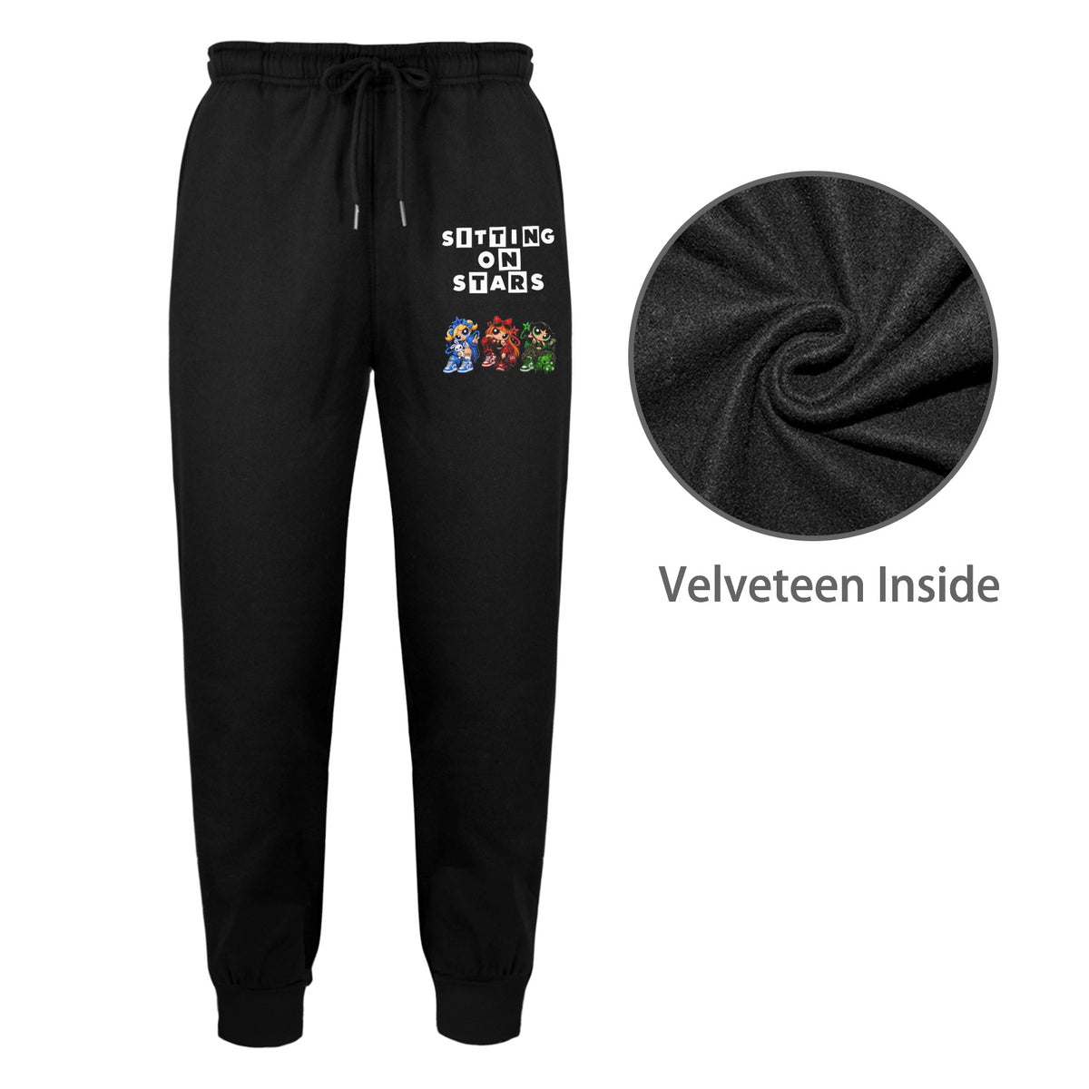 S.O.S: Power Puff Gang  Fleece Sweatpants | Ships from USA