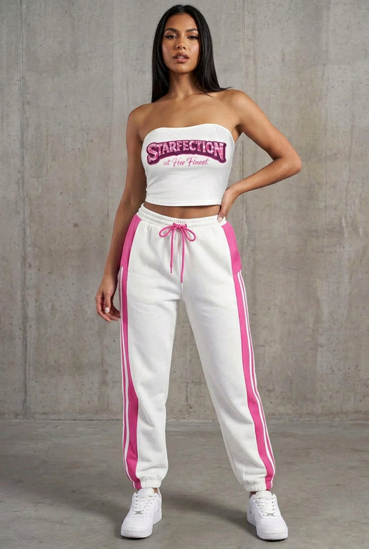 Starfection Ladies Edition Backless Tube Crop Tops