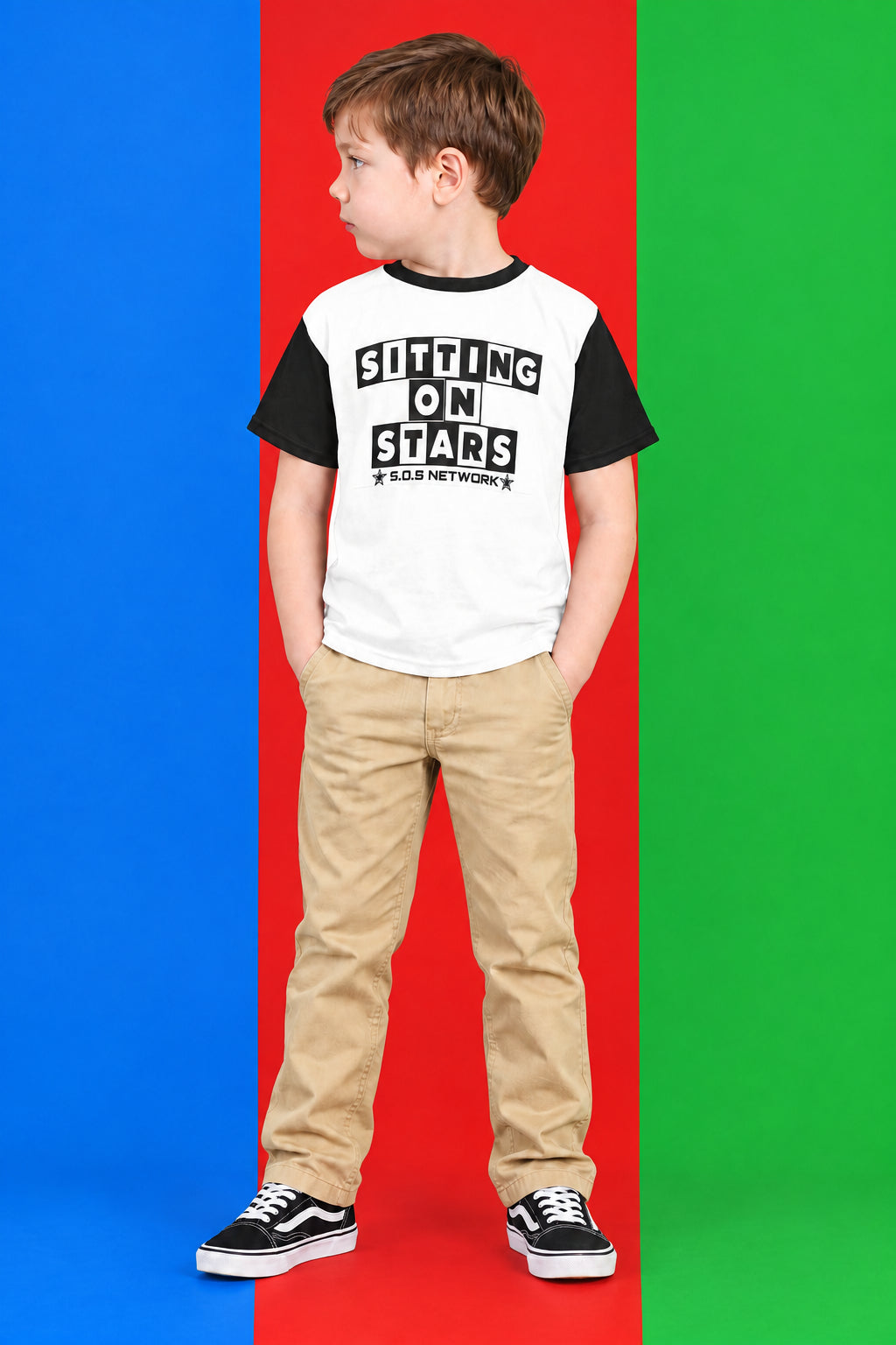 S.O.S: Rowdy Ruff Boys Little Kids Crew Neck T-Shirt |  Ships from USA