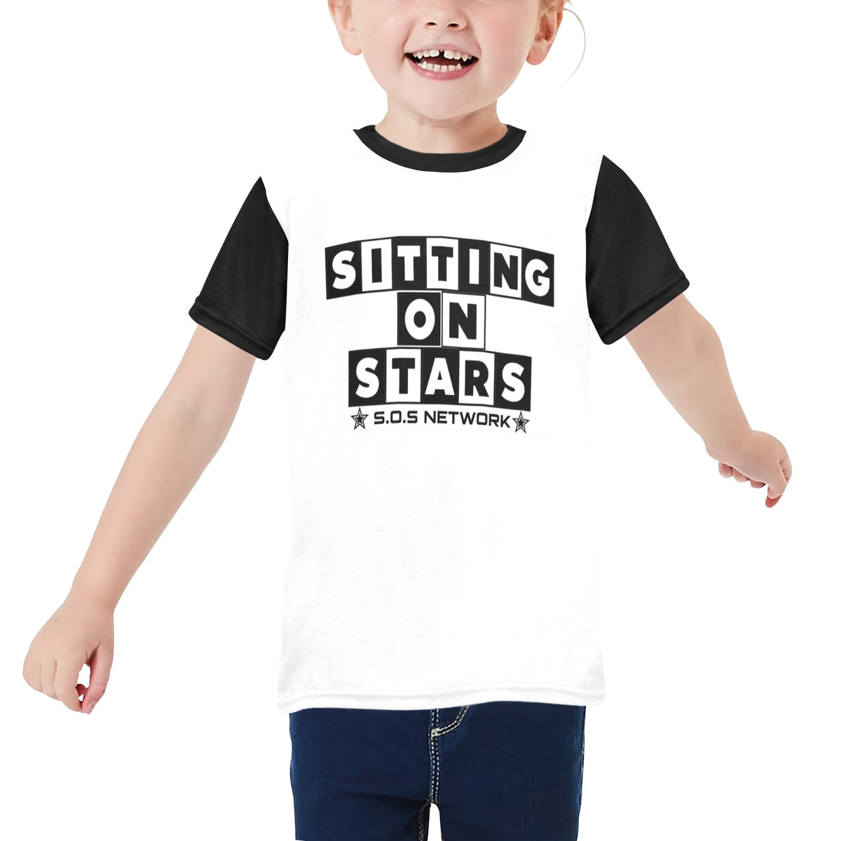 S.O.S: Rowdy Ruff Boys Little Kids Crew Neck T-Shirt |  Ships from USA