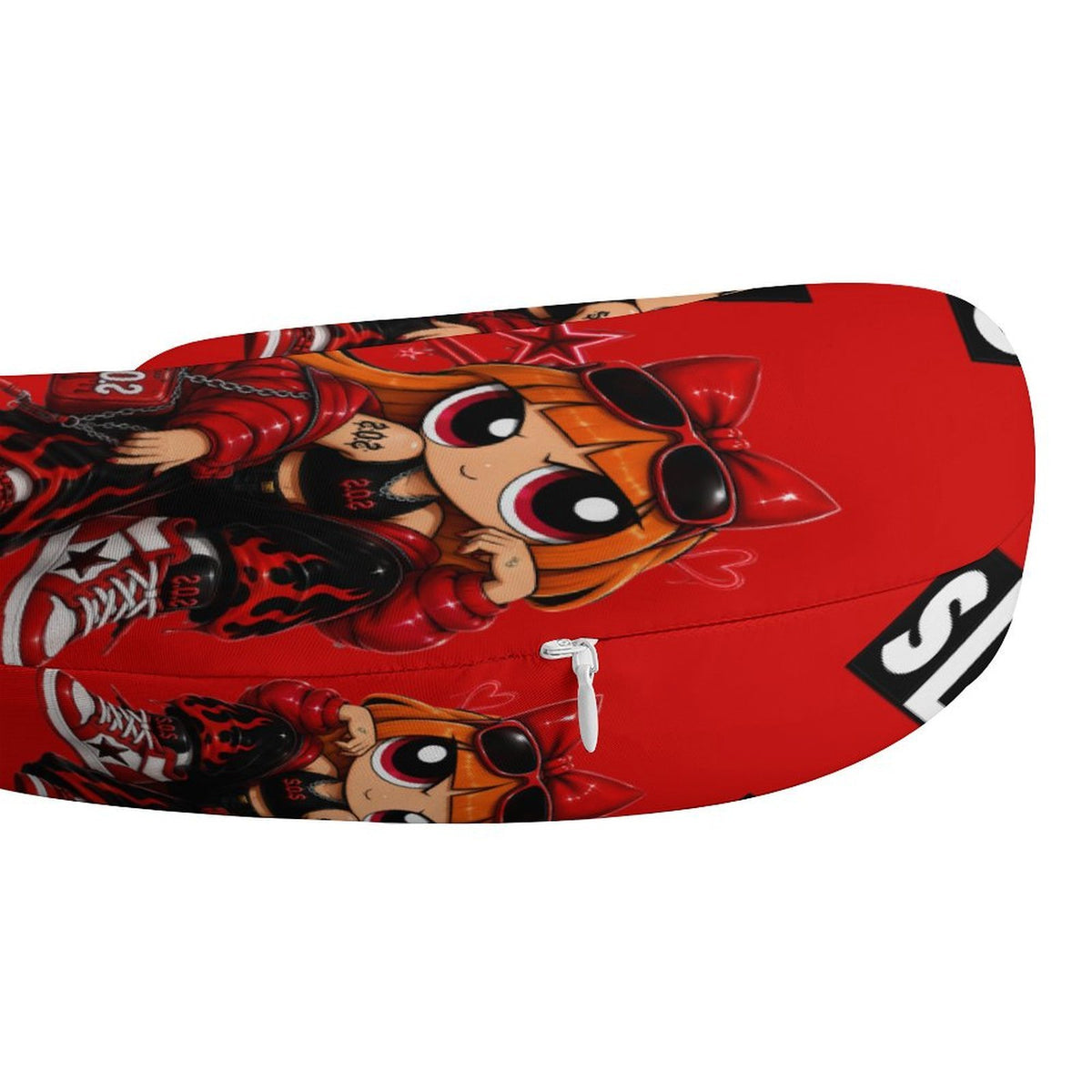 S.O.S: Power Puff Gang U-Shaped Travel Neck Pillow