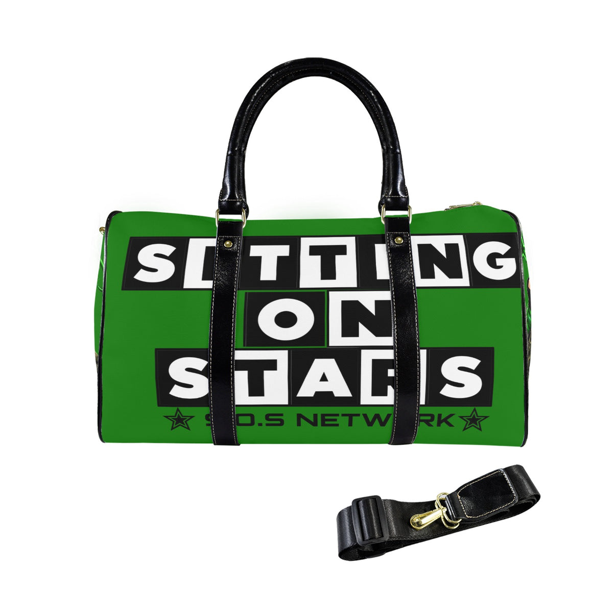 S.O.S: Power Puff Gang Travel Bag-Small (Black Long Patch)