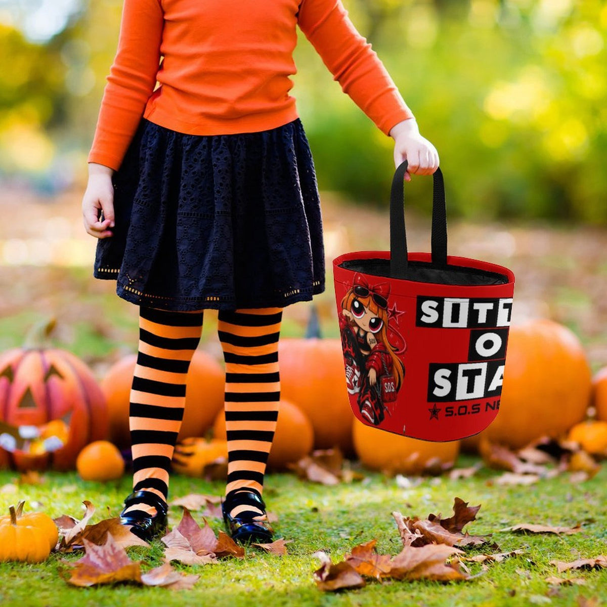 S.O.S: Power Puff Gang Halloween Candy Bag