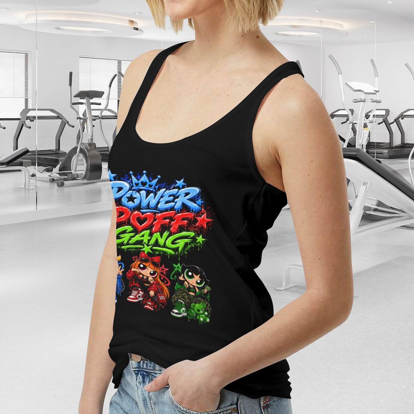 S.O.S: Power Puff Gang Women's Tank Top | Ships from USA