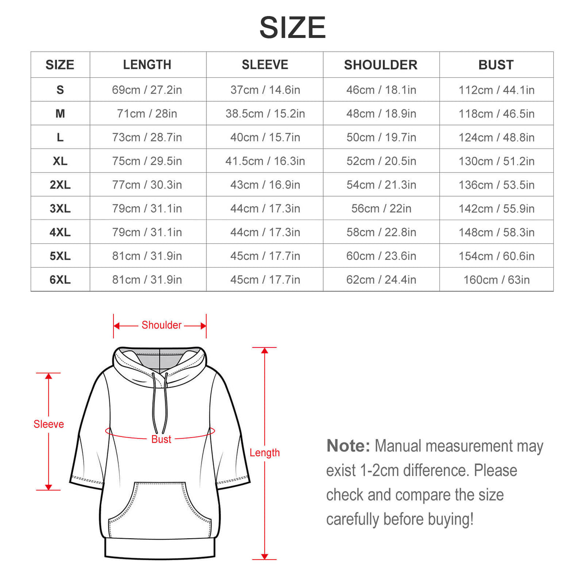 S.O.S: Rowdy Ruff Boys Men's Mid-Sleeve Hoodie