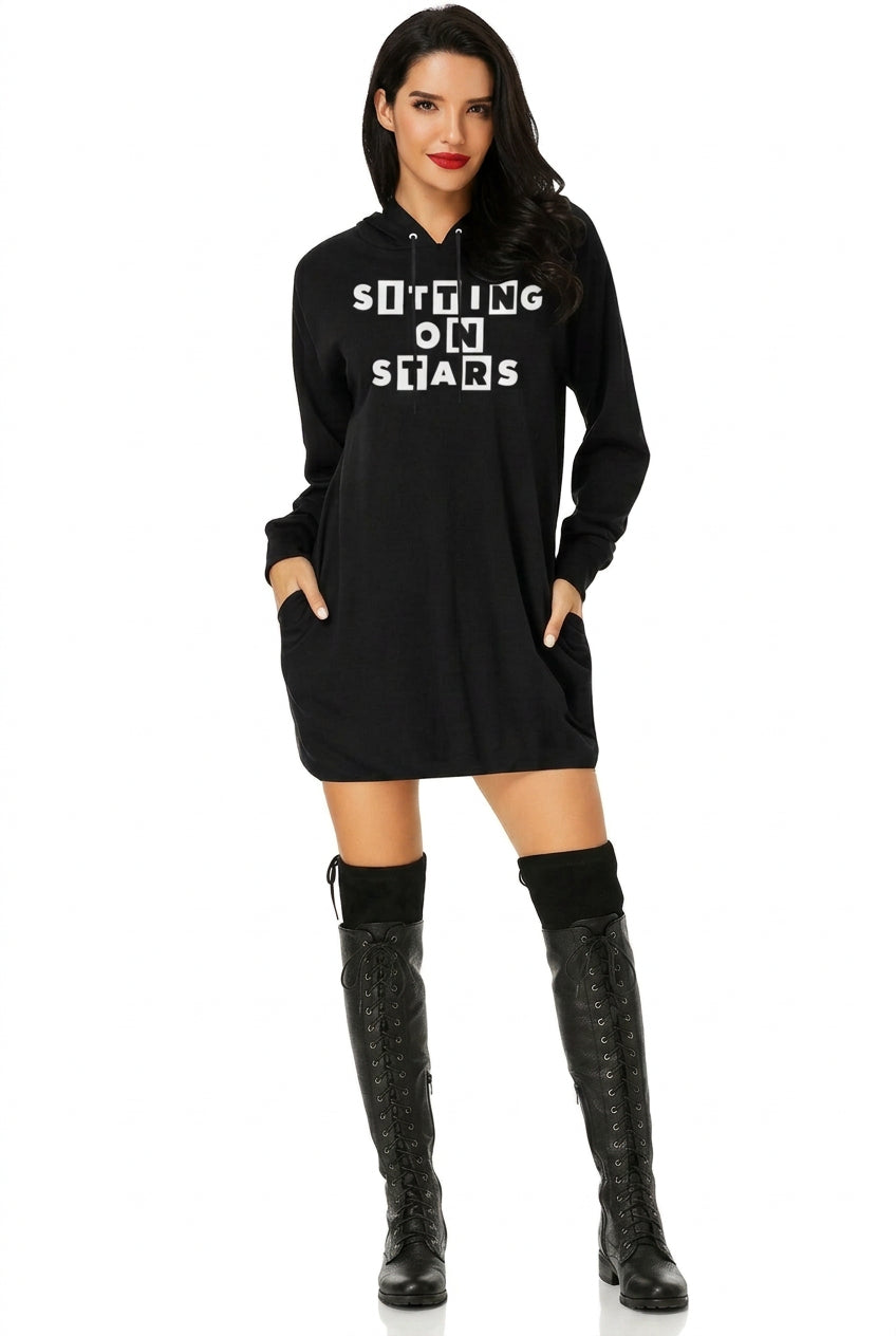 S.O.S: Power Puff Gang Women's Hoodie Mini Dress