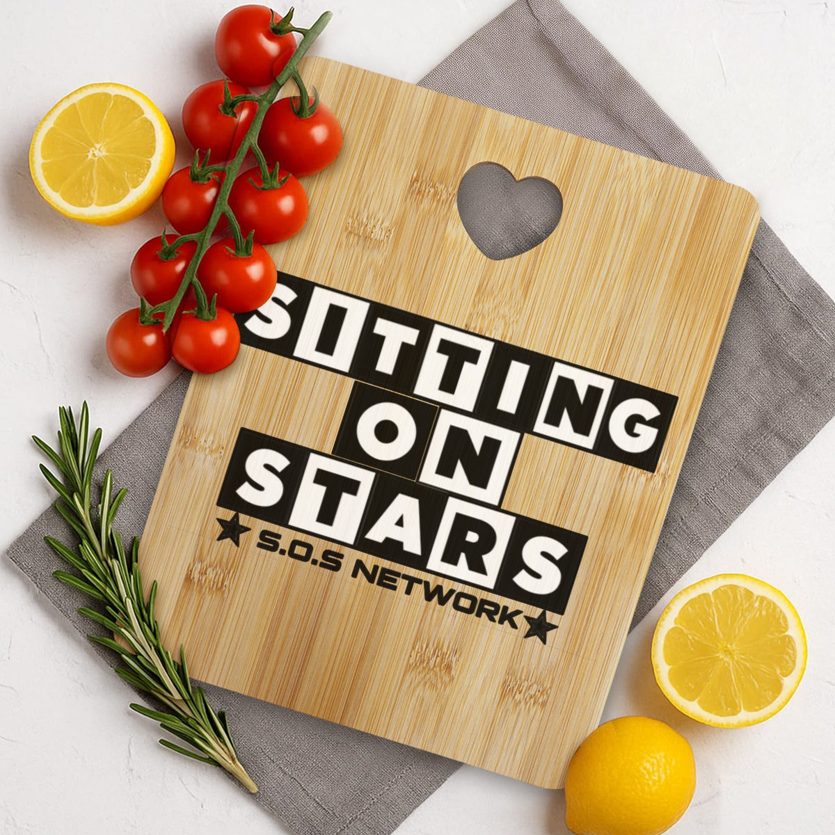 S.O.S: Power Puff Gang Rectangle Bamboo Cutting Board | Ships from USA