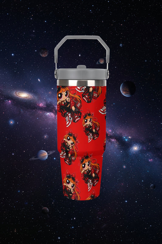S.O.S: Power Puff Gang 30oz Tumbler with Top Handle