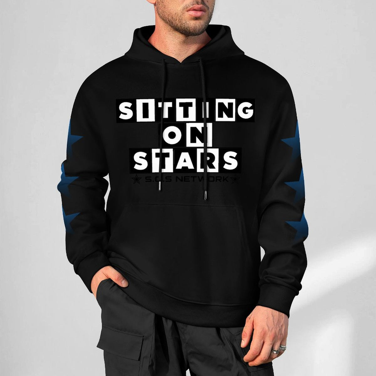 S.O.S: Rowdy Ruff Boys Unisex Cotton Hooded Sweatshirt