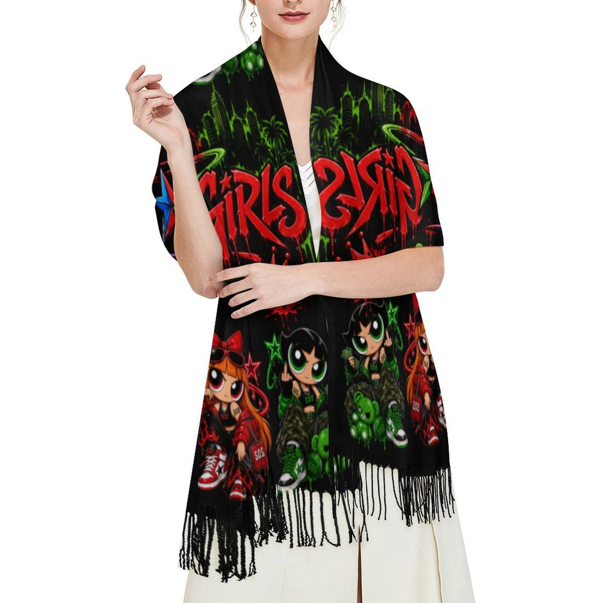 S.O.S: Power Puff Gang Scarf