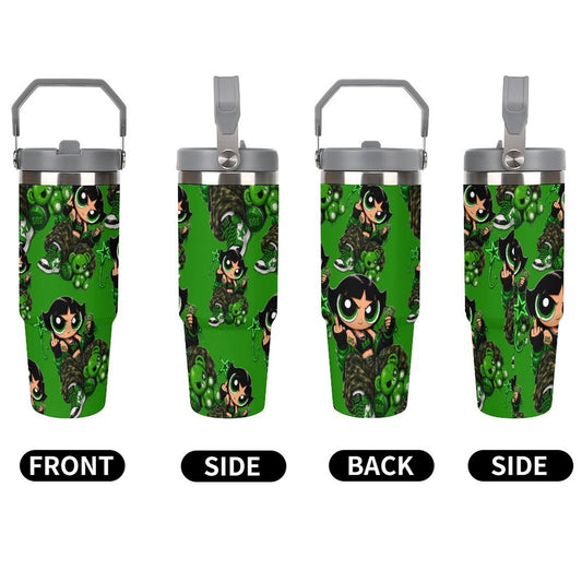 S.O.S: Power Puff Gang 30oz Tumbler with Top Handle