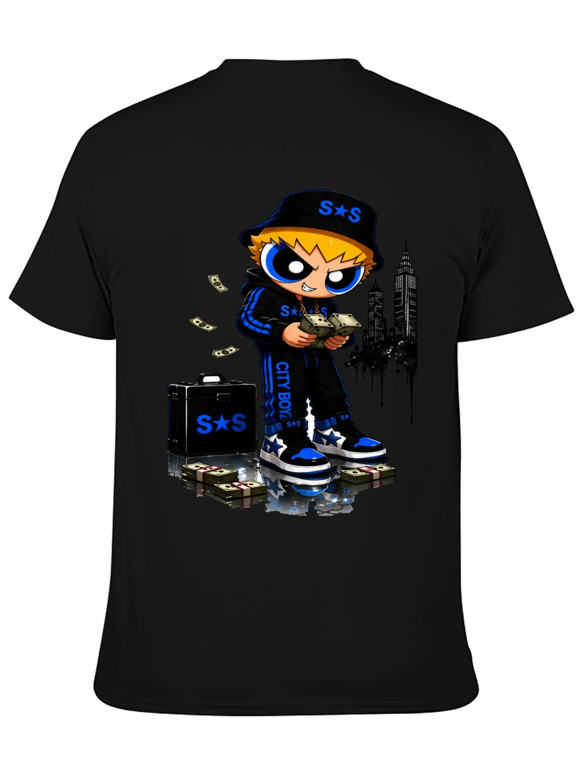 S.O.S: Rowdy Ruff Boys Adult Cotton T-Shirt  | Ships from USA
