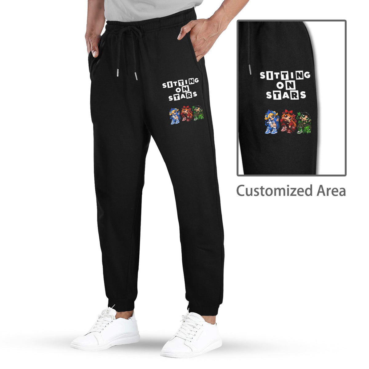 S.O.S: Power Puff Gang  Fleece Sweatpants | Ships from USA