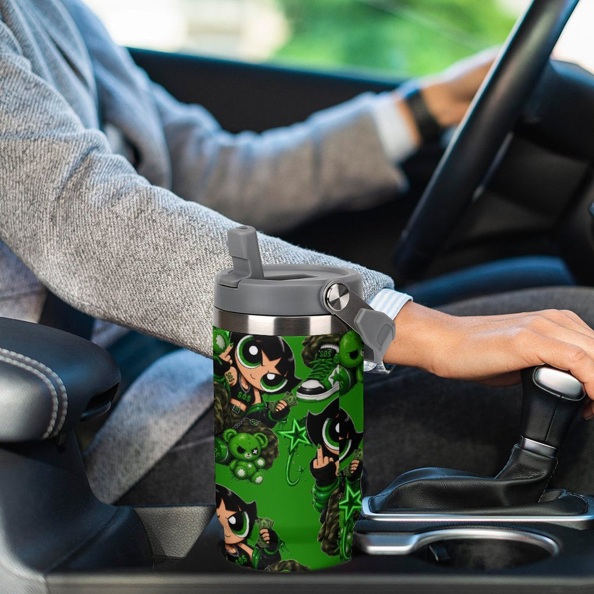 S.O.S: Power Puff Gang 30oz Tumbler with Top Handle