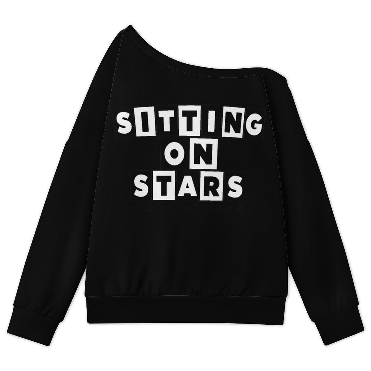 S.O.S: Power Puff Gang Women's Off-shoulder Long Sleeve Sweatshirt