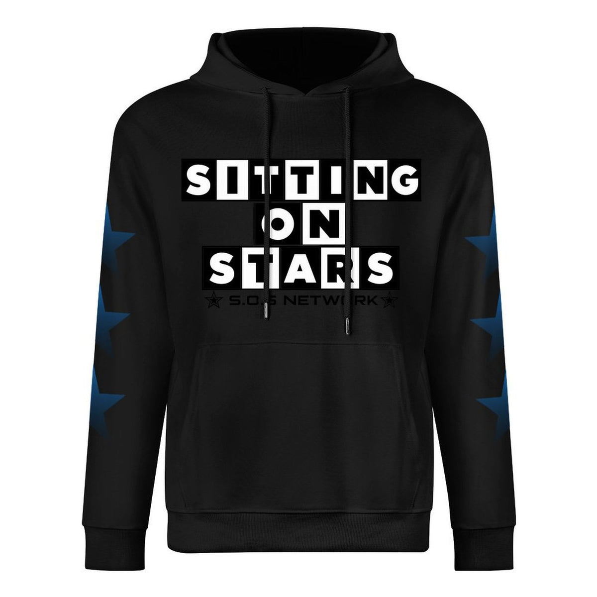 S.O.S: Rowdy Ruff Boys Unisex Cotton Hooded Sweatshirt