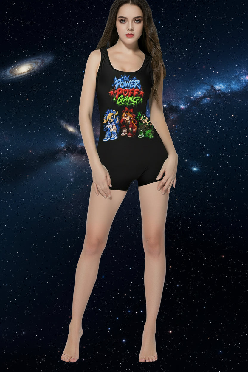 S.O.S: Power Puff Gang Women's One Piece Swimsuit