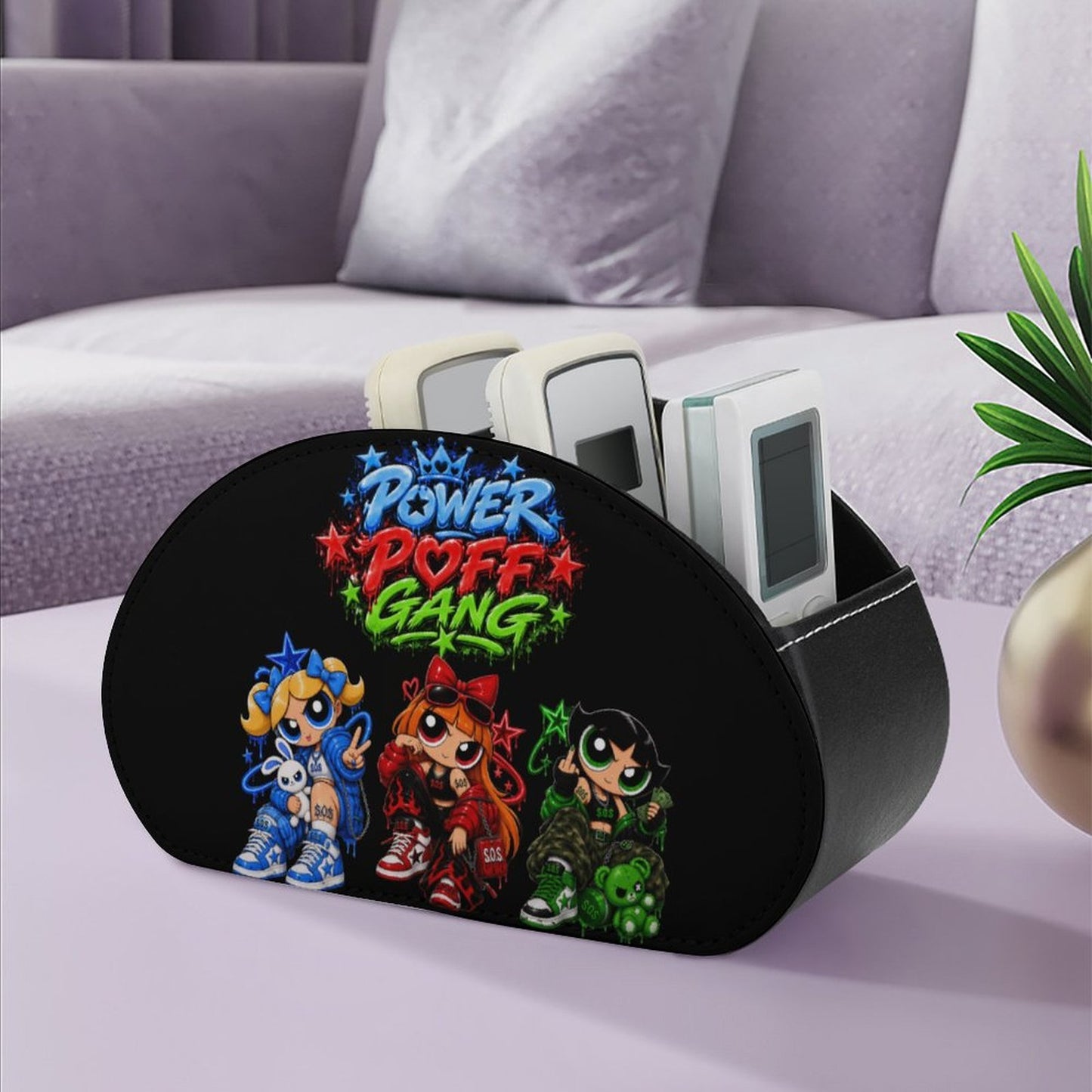 S.O.S: Power Puff Gang Remote Control Storage Box