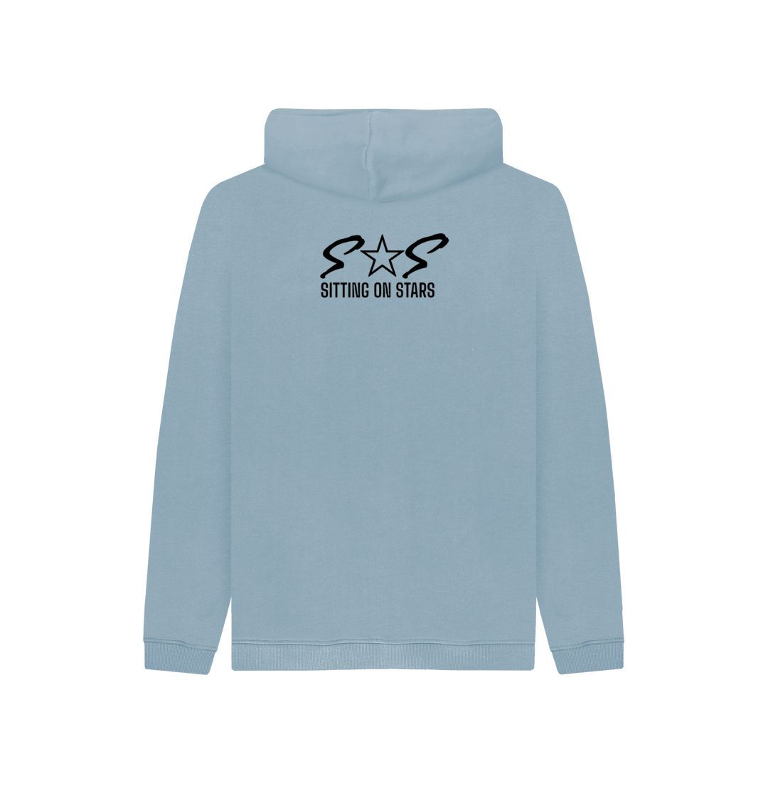 Stone Blue Kids Organic Hoody 1.0