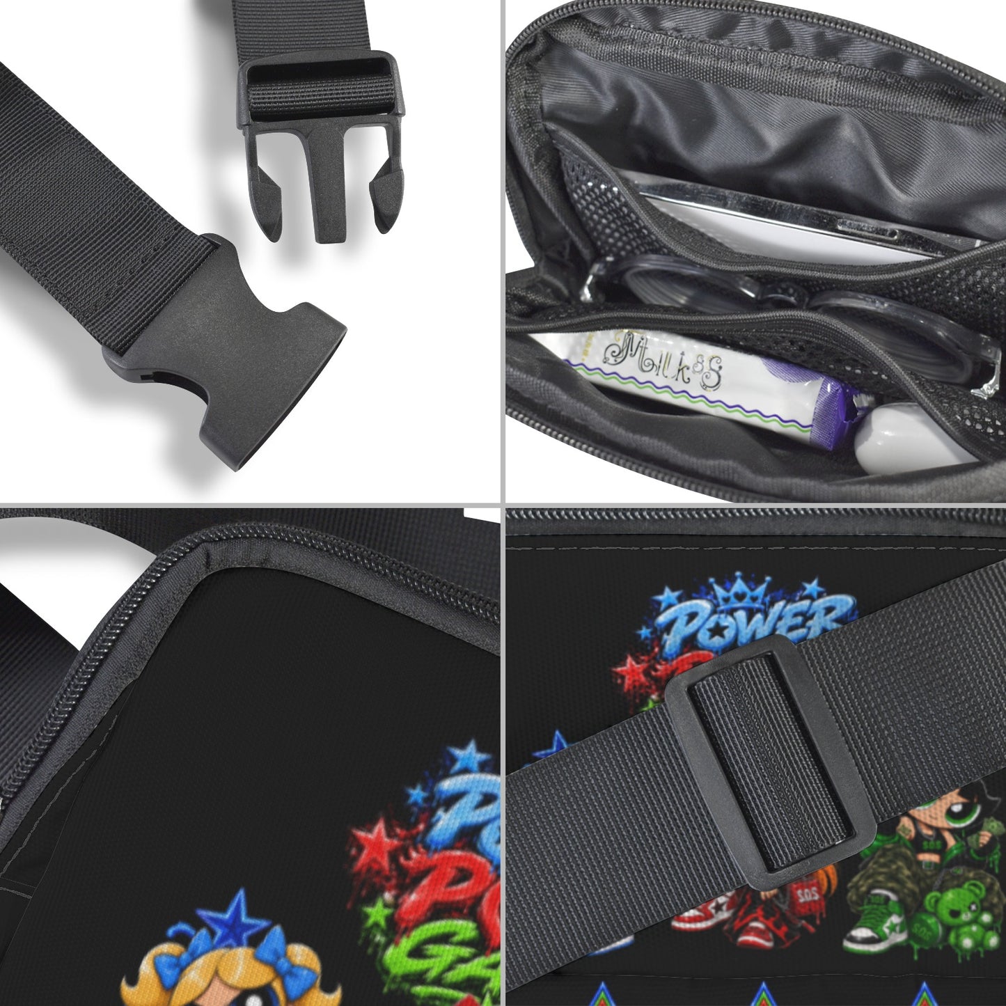 S.O.S: Power Puff Gang Belt Bag-Small
