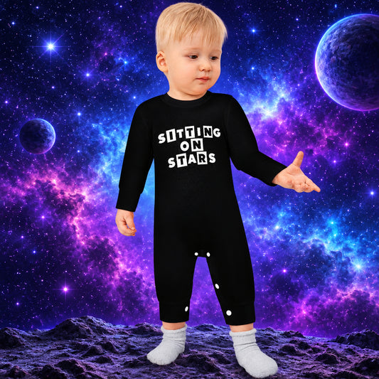 S.O.S: Rowdy Ruff Boys Cotton Baby's Long Sleeve Romper