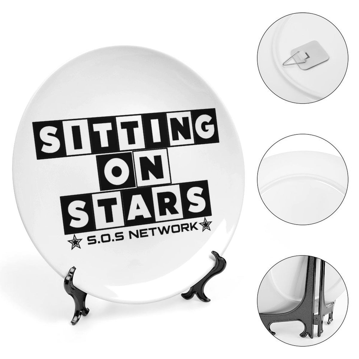 S.O.S: Power Puff Gang Bone China Decorative Plate