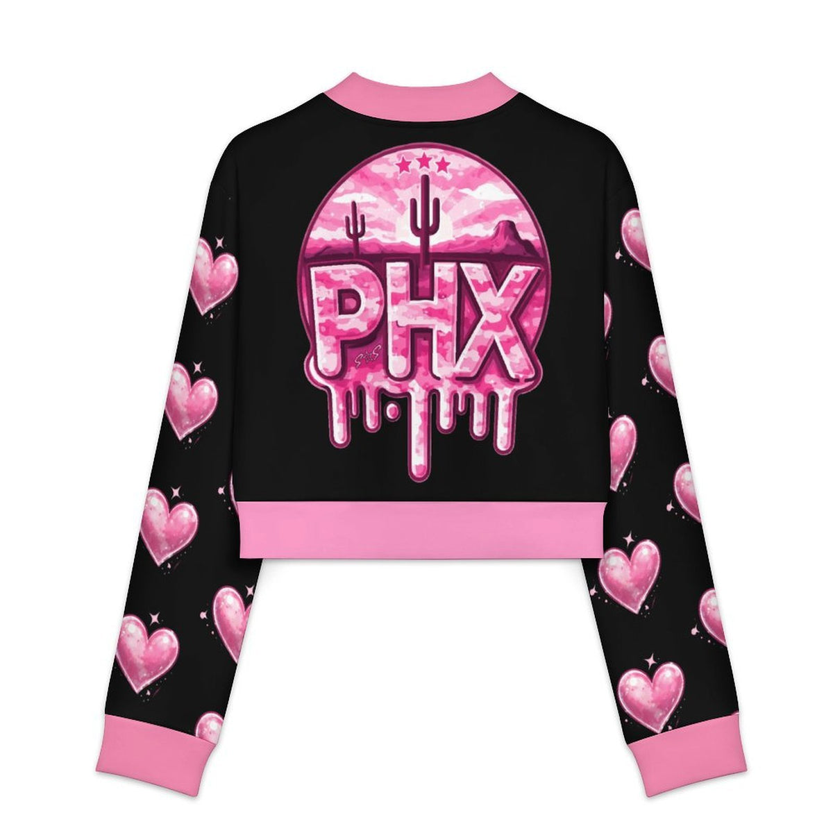 Starfection Ladies Edition Women's Cropped Open Front Jacket