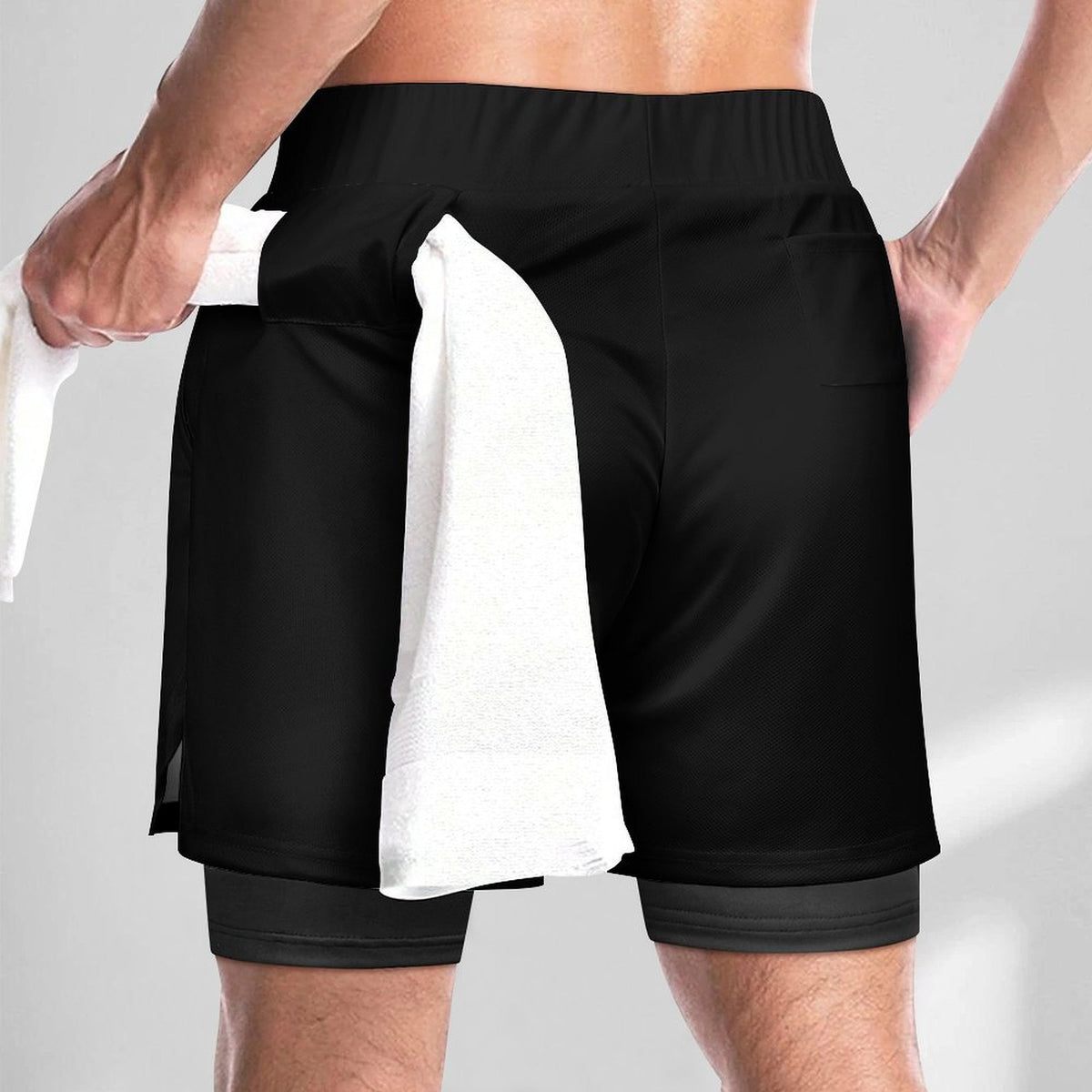 S.O.S: Rowdy Ruff Boys Men's Sport Shorts With Pockets