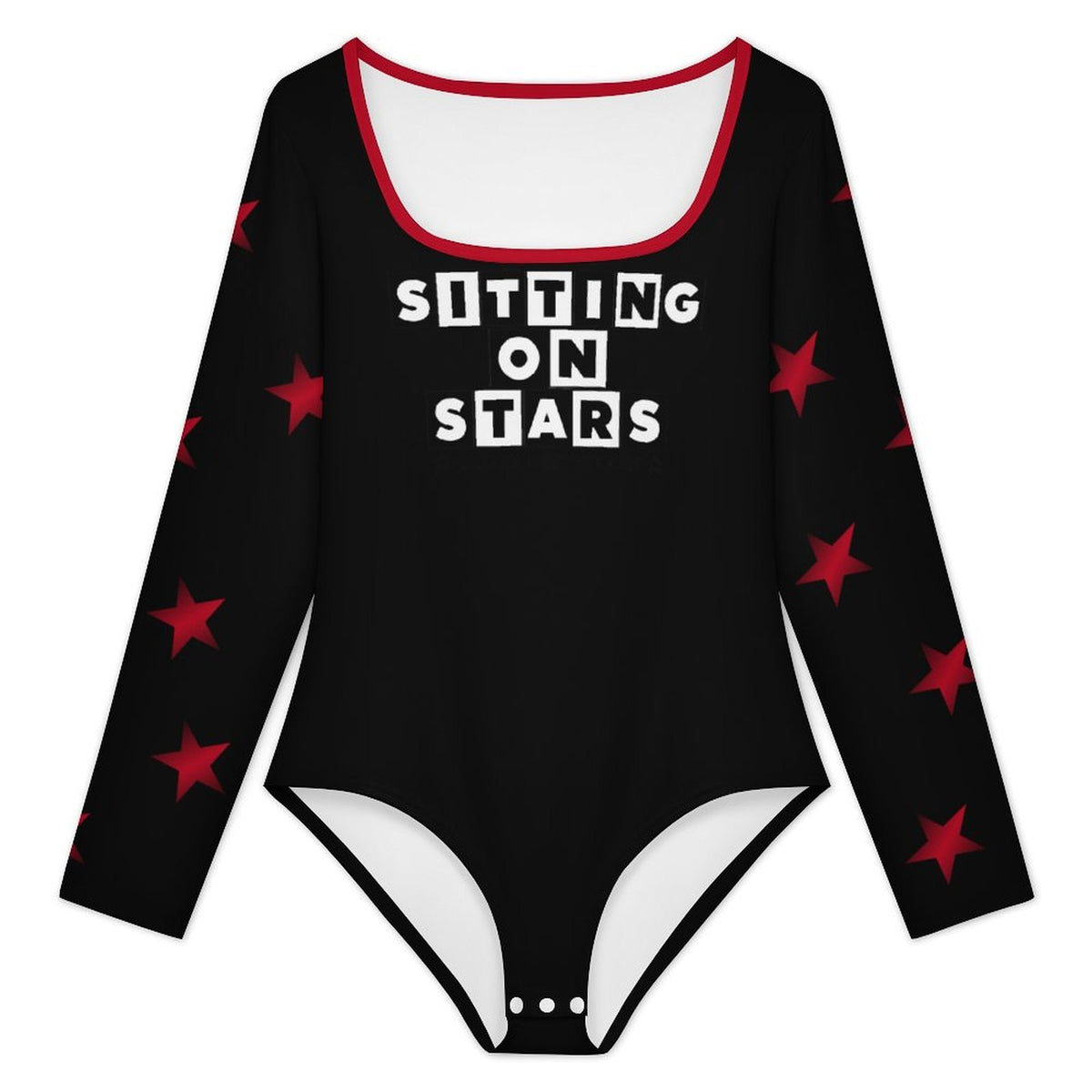 S.O.S: Power Puff Gang Women's Square Neck Long Sleeve Bodysuit