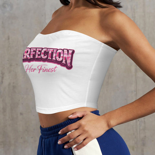 Starfection Ladies Edition Backless Tube Crop Tops