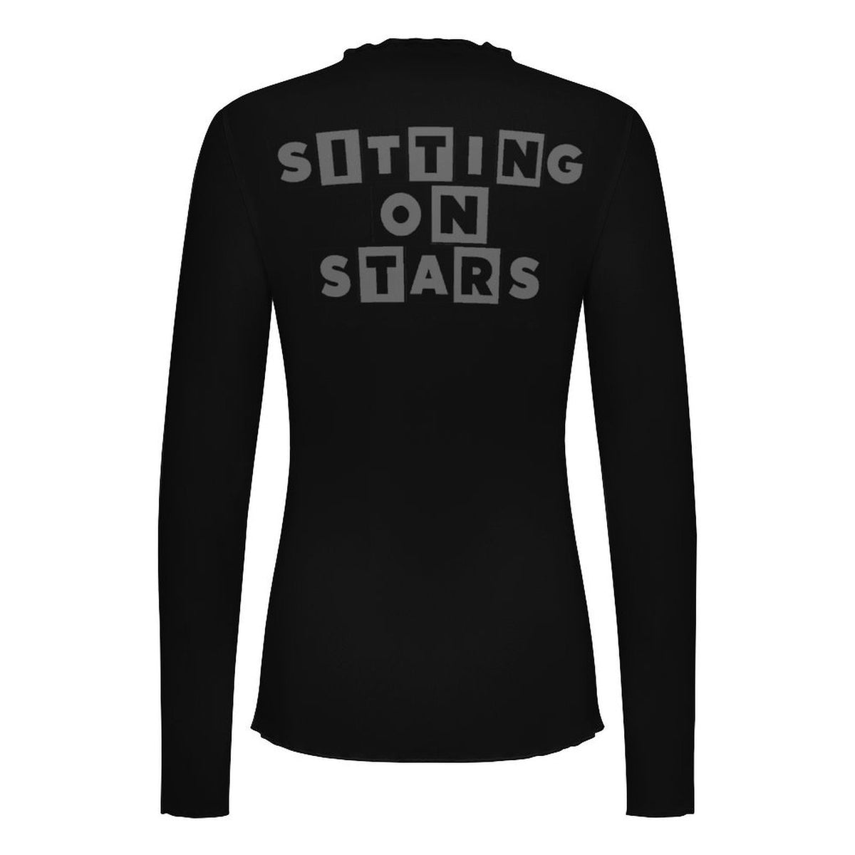 S.O.S: Power Puff Gang High Neck Long Sleeved Mesh Top