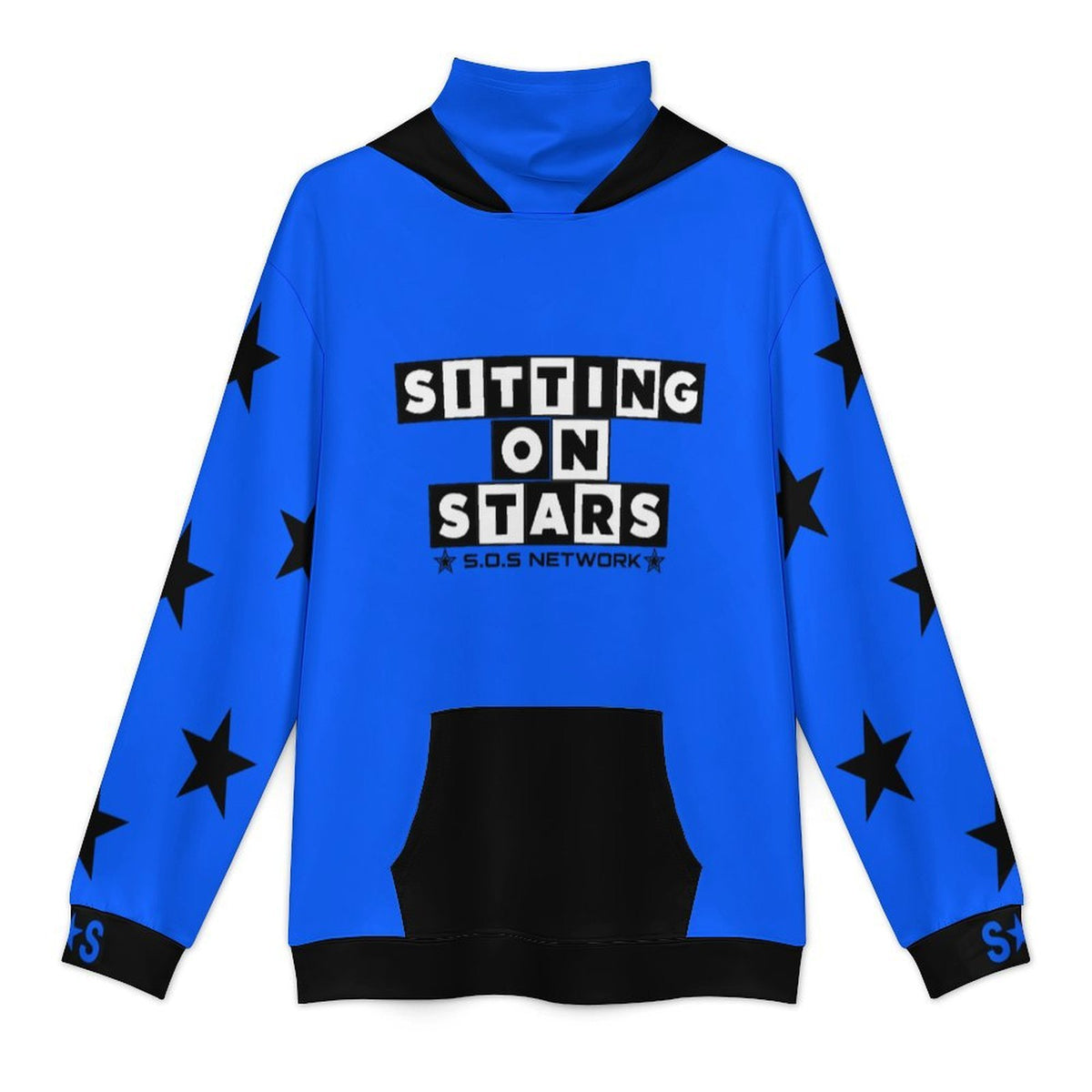S.O.S: Rowdy Ruff Boys Men's Hoodie with Mask