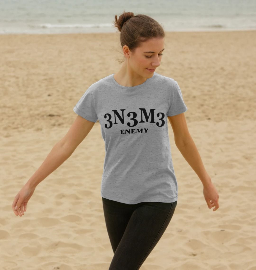 3.N.3.M.3 Enemy Women Crew Neck T-shirt 1.0