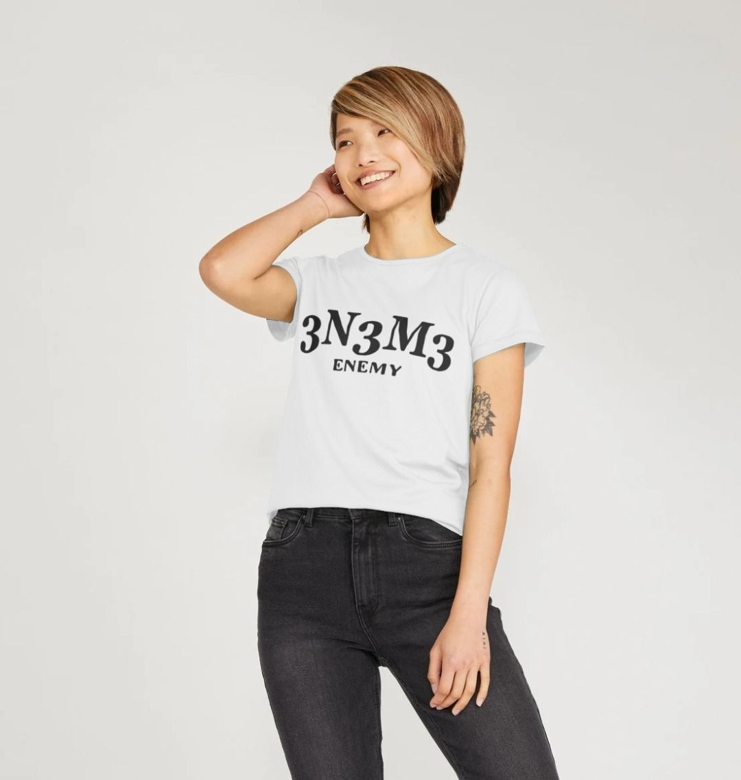 3.N.3.M.3 Enemy Women Crew Neck T-shirt 1.0