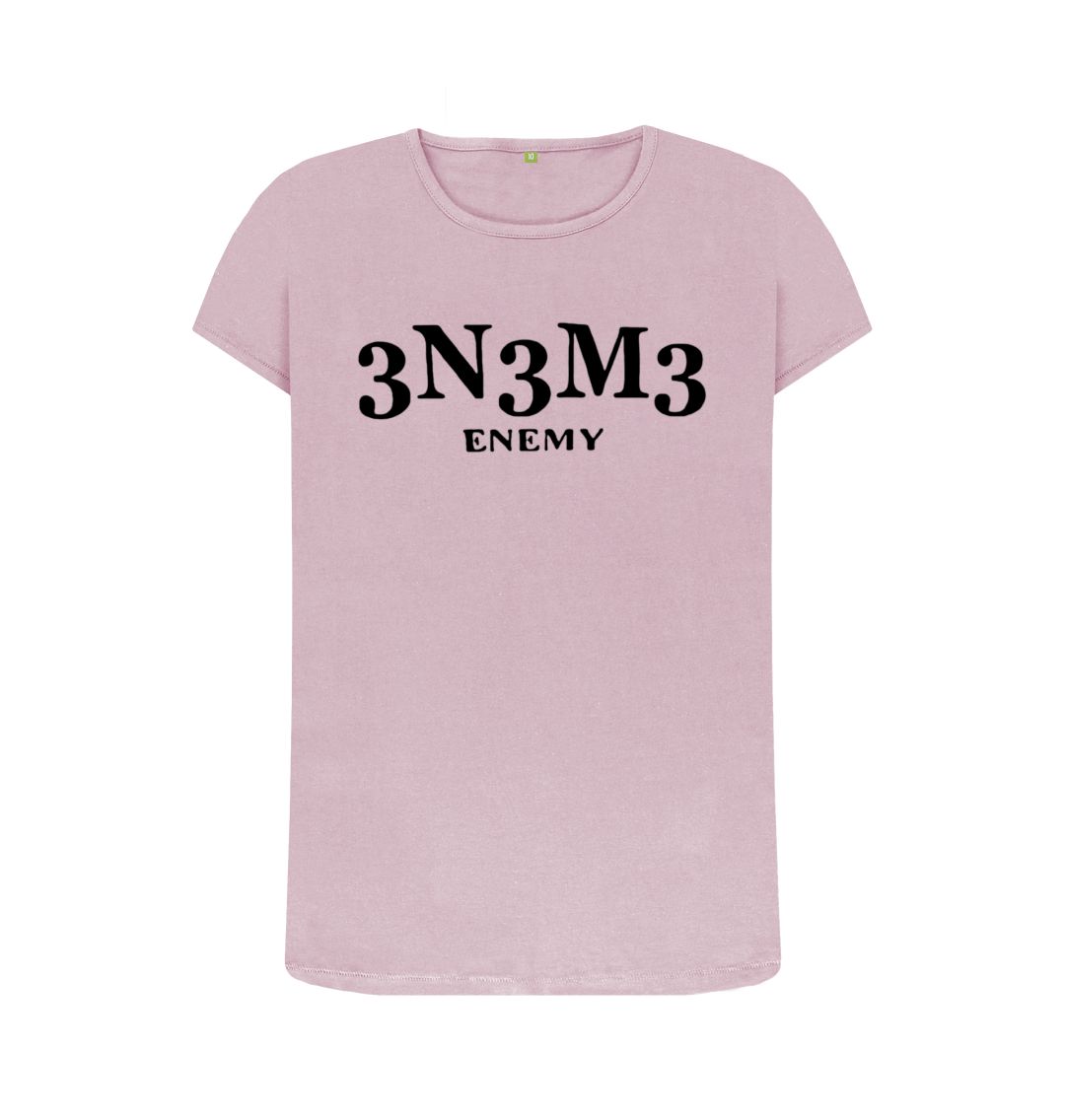 Mauve Women Crew Neck T-shirt 1.0