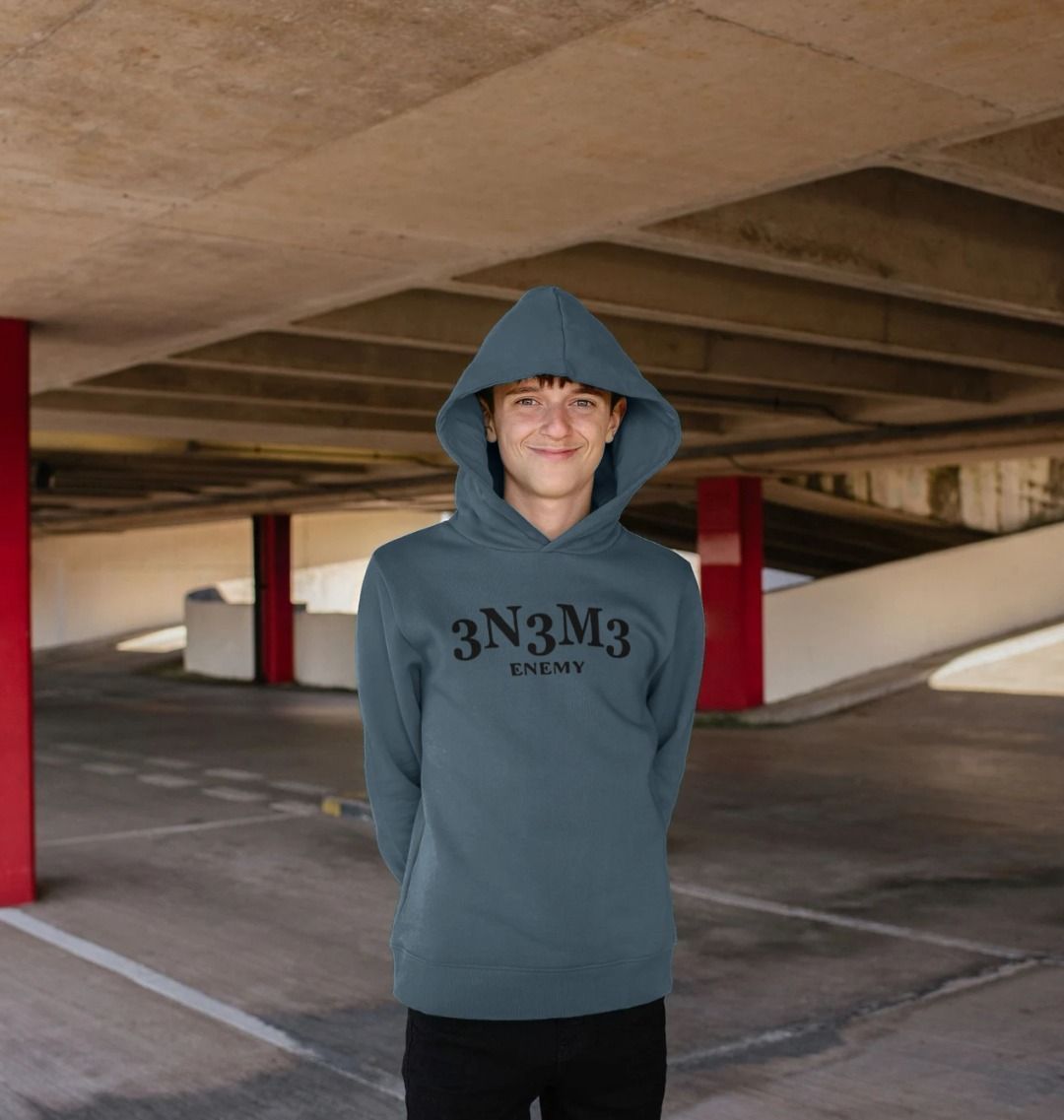 3.N.3.M.3 Enemy Kids Organic Hoody 1.0