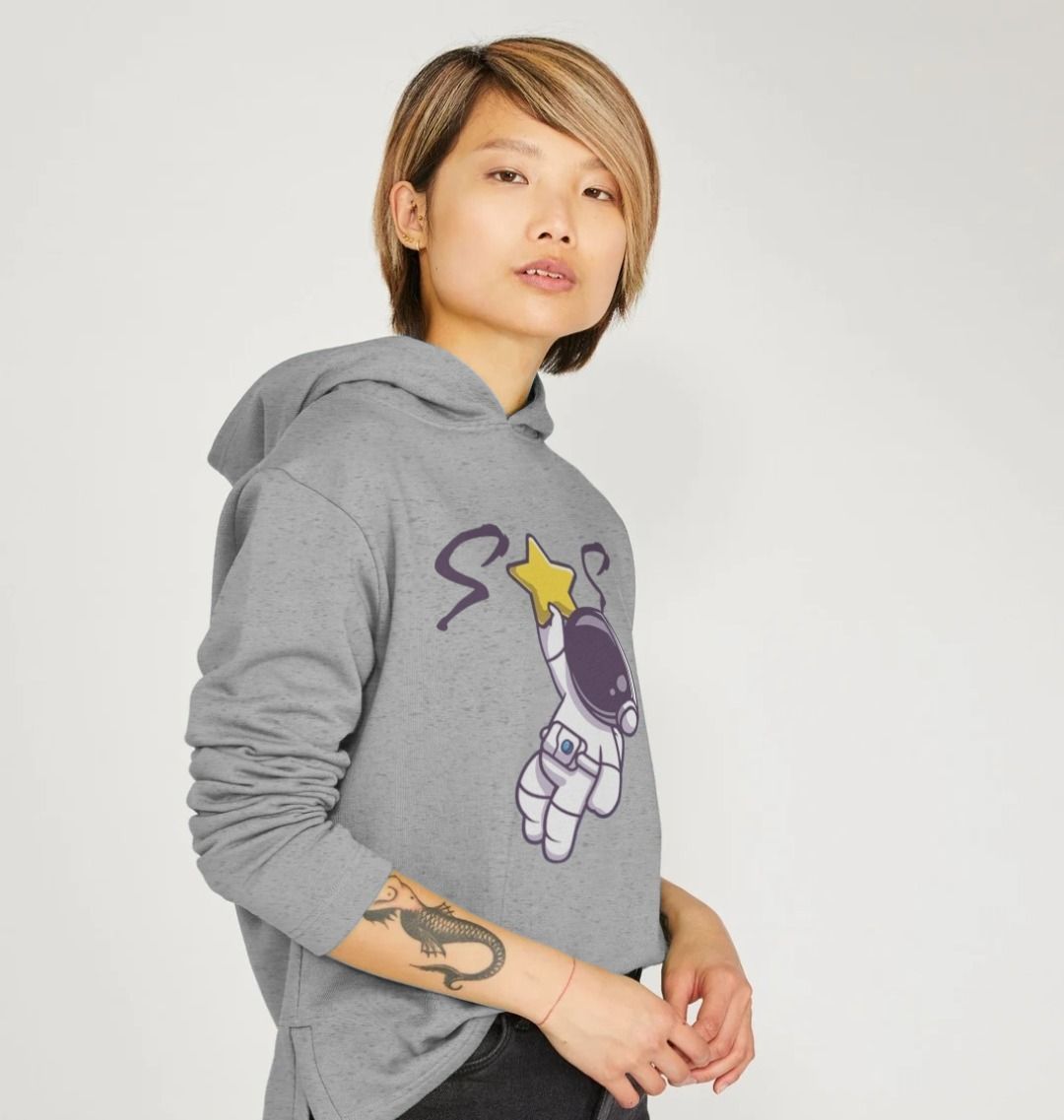 Space Man 23 Women's Relaxed Fit Hoodie