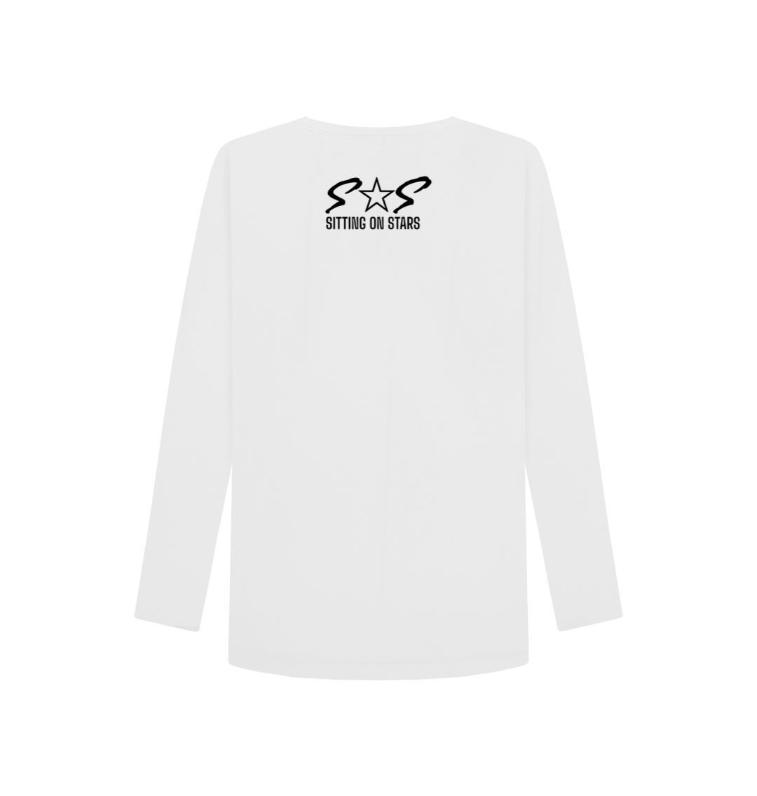 White Women's Long Sleeve Shirt 1.0