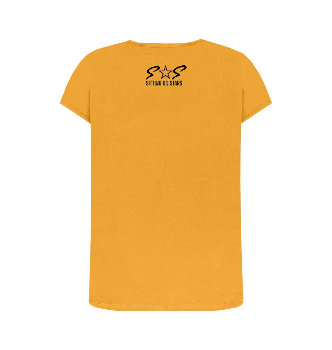 Mustard Women Crew Neck T-shirt 1.0