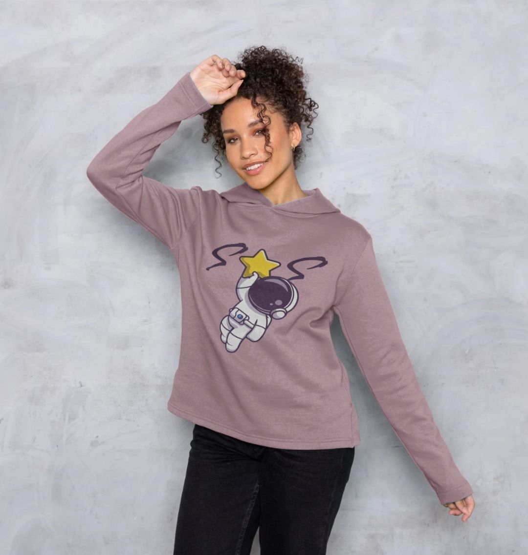 Space Man 23 Women's Relaxed Fit Hoodie