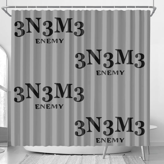 3.N.3.M.3 Enemy Shower Curtain