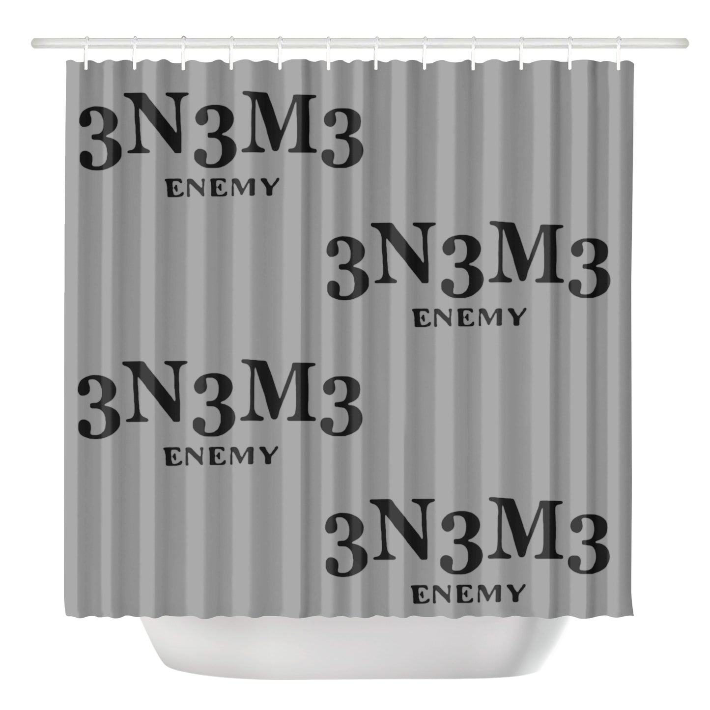 3.N.3.M.3 Enemy Shower Curtain