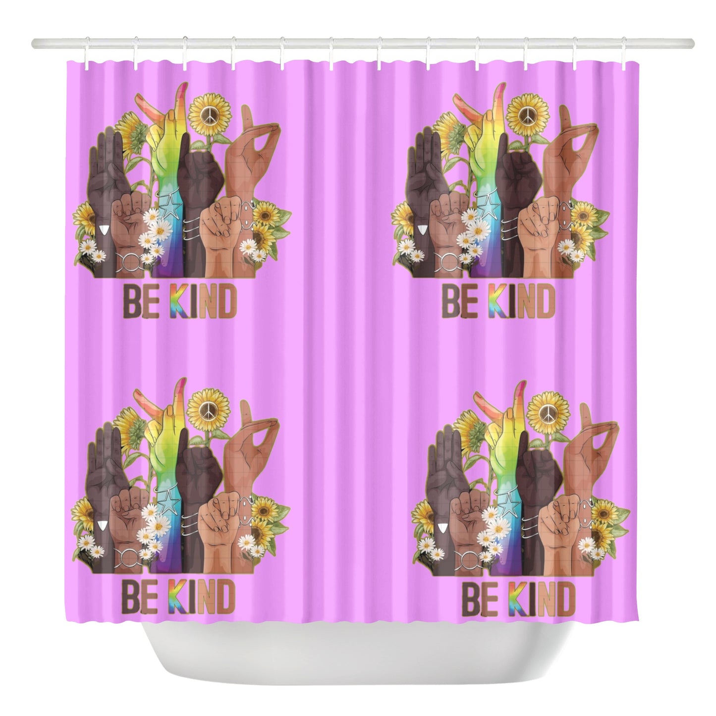 Be Kind (Pride Edition) Shower Curtain