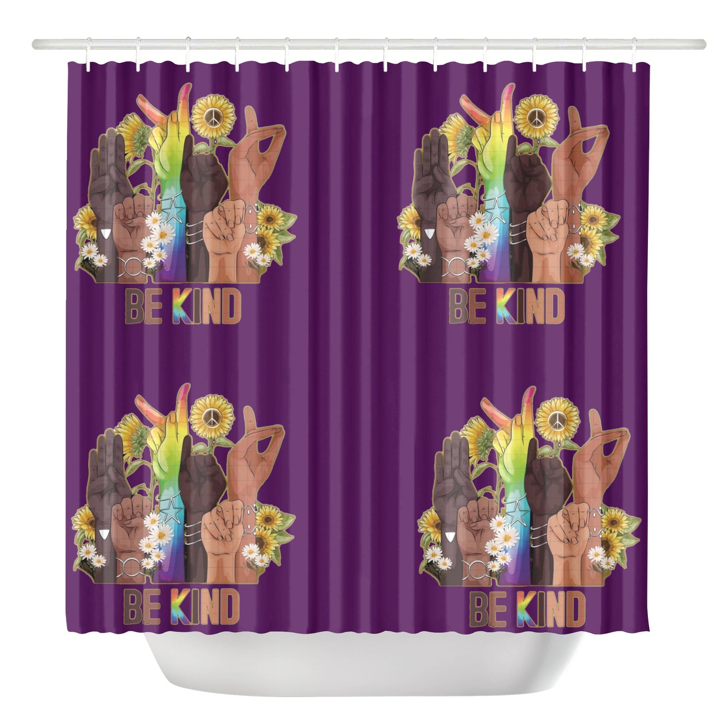 Be Kind (Pride Edition) Shower Curtain