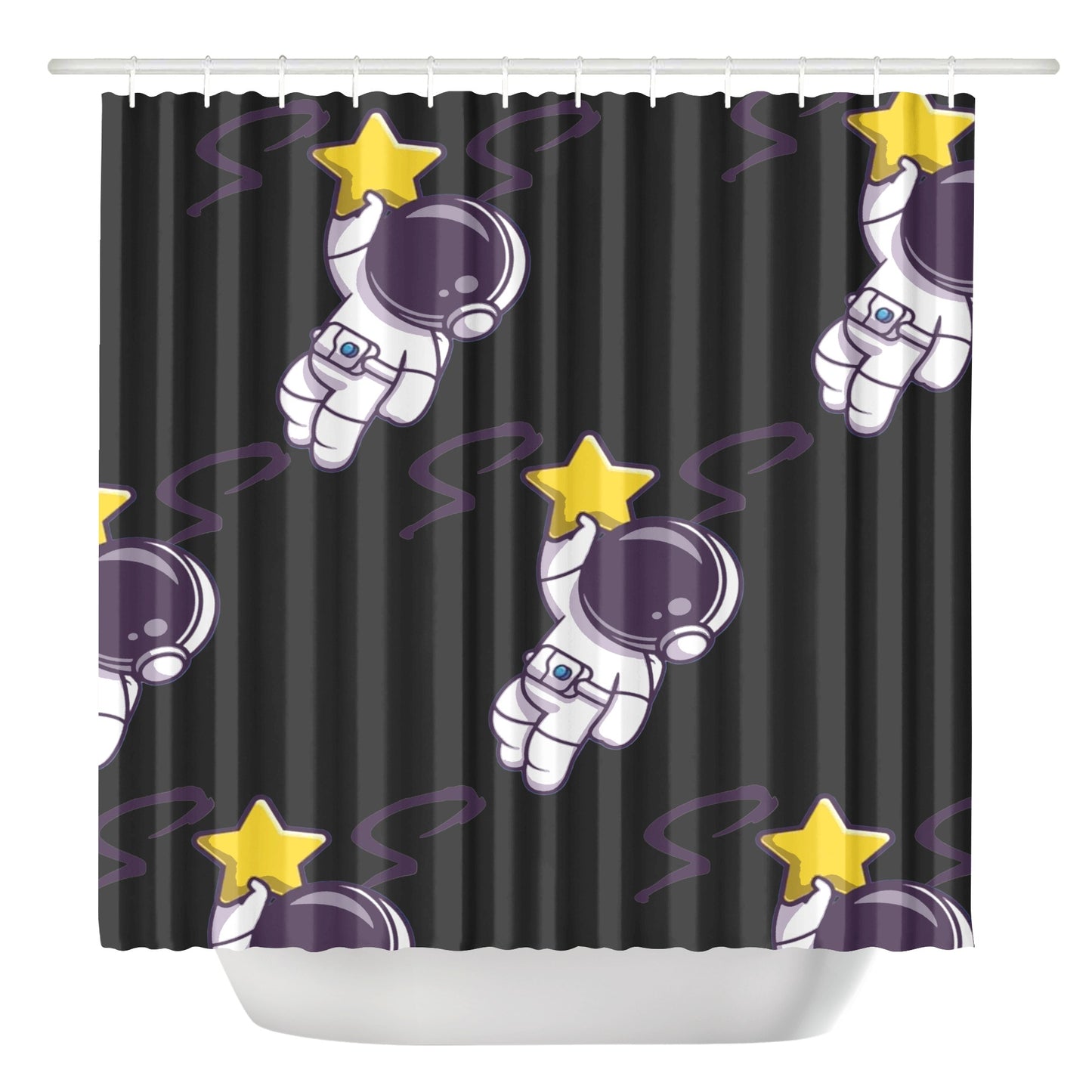 Space Man 23 Shower Curtain