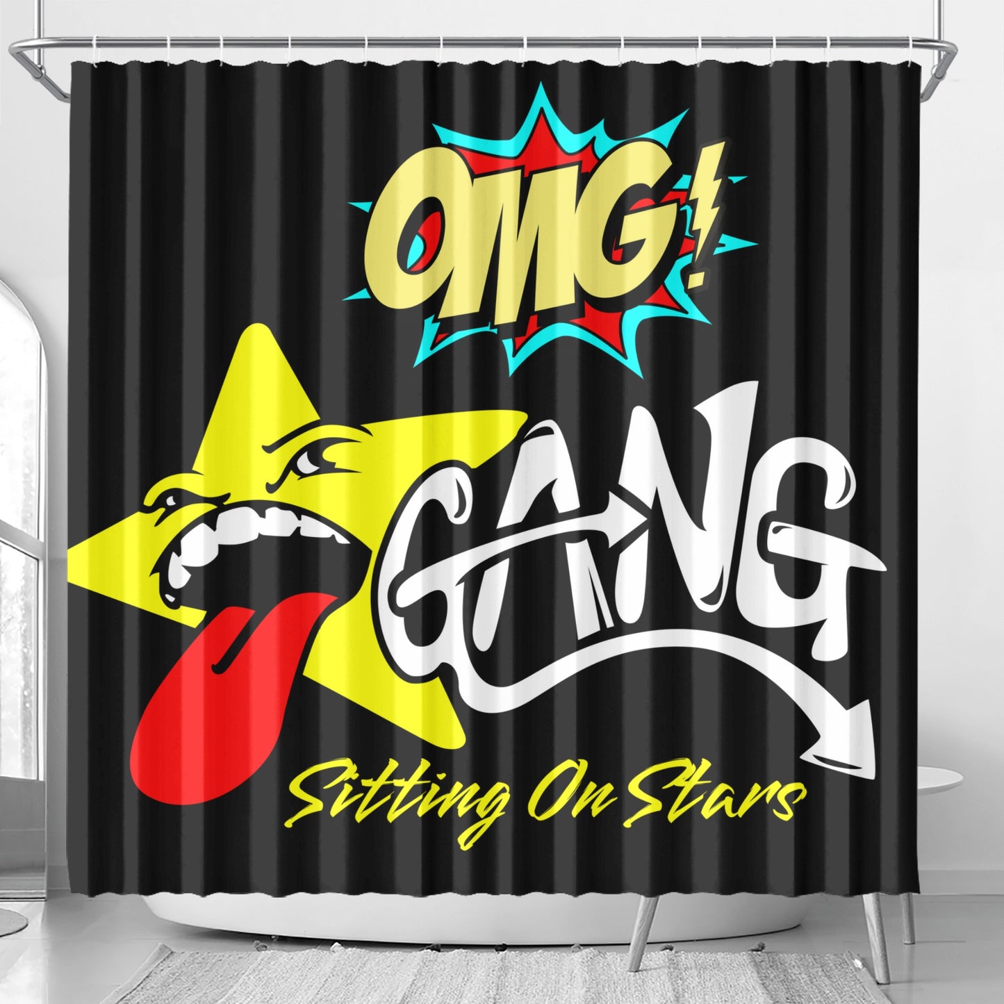 Star Gang Shower Curtain