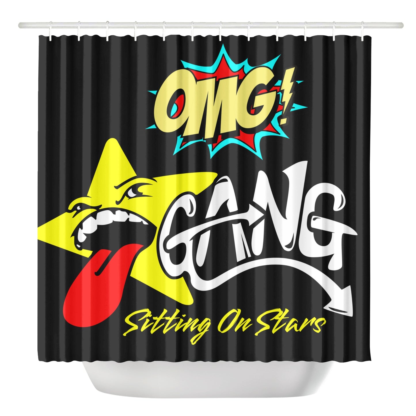 Star Gang Shower Curtain