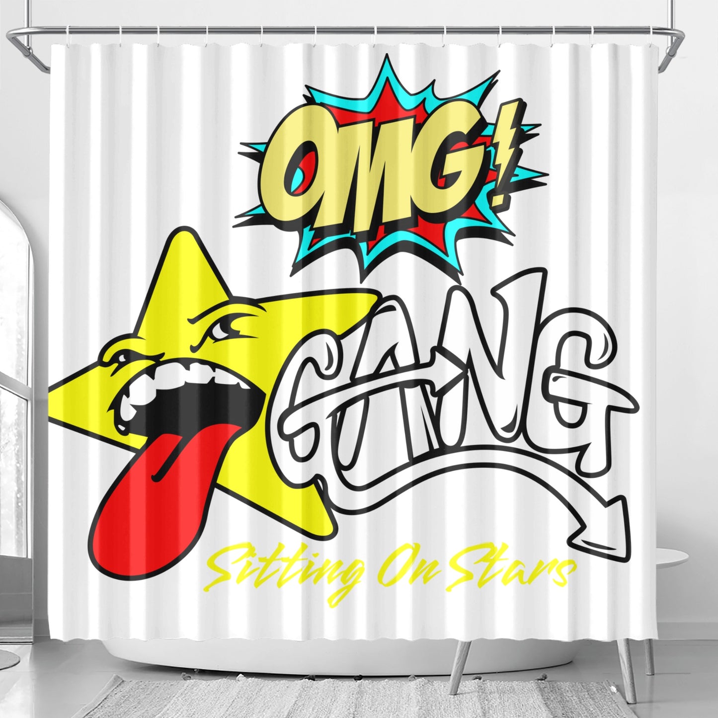 Star Gang  Shower Curtain