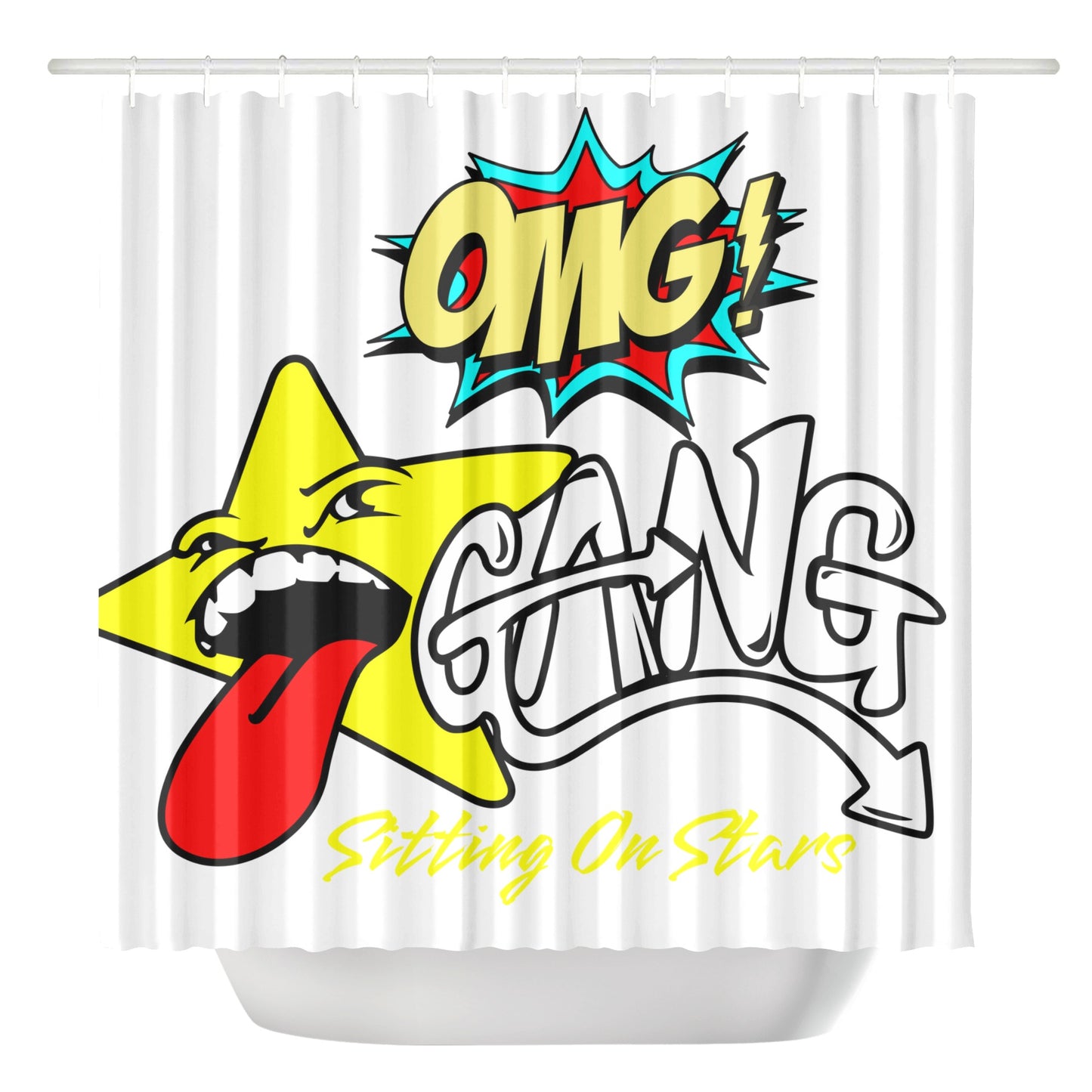 Star Gang  Shower Curtain