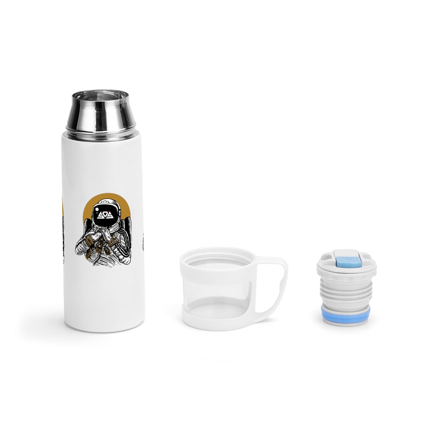 Astronaut Money Insulation Water Bottle